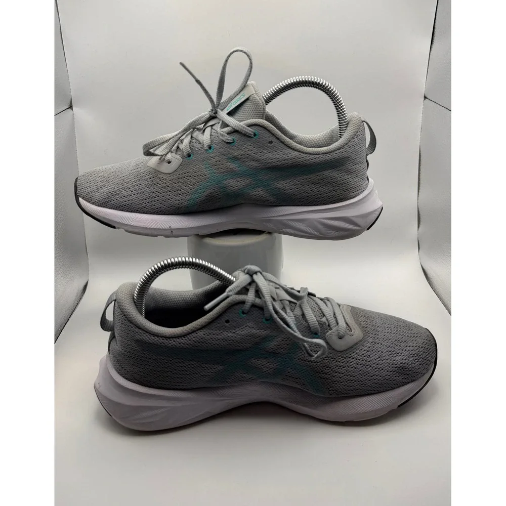 ASICS Jolt 3 Women 8 Grey Teal Good Running Shoes 1012B179